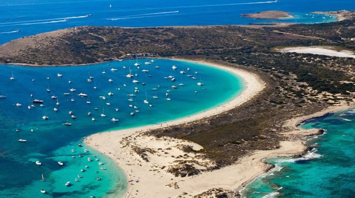 Espalmador island